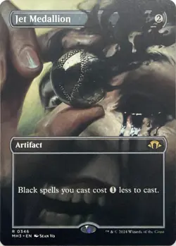 Jet Medallion (Borderless) Modern Horizons 3 Regular - Image 1