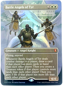 MTG Battle Angels of Tyr Commander Legends: Battle for Baldur's Gate 370 FOIL - Image 1