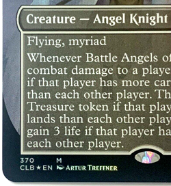 MTG Battle Angels of Tyr Commander Legends: Battle for Baldur's Gate 370 FOIL - Image 4