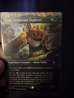 Loot, Exuberant Explorer (Borderless) [Foundations] Near Mint - Image 1