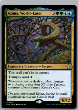 Koma, World-Eater R Foundations 121 NM - Image 1
