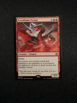 MTG Twinflame Tyrant Foundations Regular x1 - Image 1