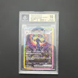 Pokemon Umbreon ex Terastal Festival JPN Special Art Rare #217 BGS 10 Pristine - Image 3