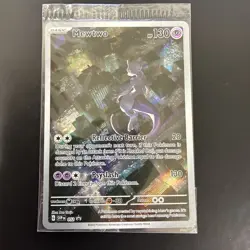 Mewtwo - SVP052 SEALED 151 UPC Promo Illustration Rare Pokemon - NM/MINT - Image 1