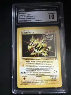 Electabuzz Pokemon Black Star Promo #2 Mewtwo Strikes Back - Image 1