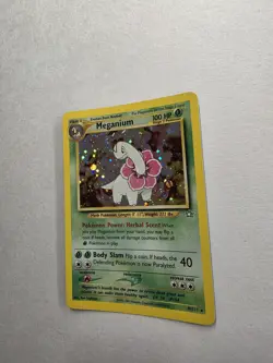 Pokemon TCG Meganium Neo Genesis Holo Rare Card 10/111. - Image 3