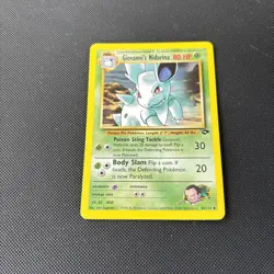 Pokemon Card Gym Challenge Giovanni's Nidorina 44/132 WOTC Rare - Image 3