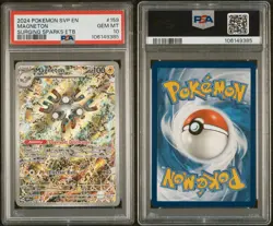 PSA 10 Magneton ETB Promo 159 Surging Sparks Scarlet & Violet Pokemon Card Game - Image 3