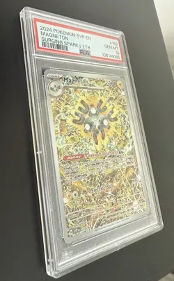 PSA 10 Magneton ETB Promo 159 Surging Sparks Scarlet & Violet Pokemon Card Game - Image 4