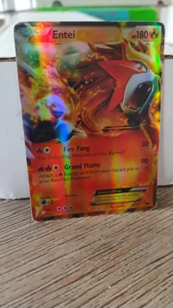 ENTEI EX Dark Explorers POKEMON Full-Art Holo 2012 Trading Card 13/108 - Image 1