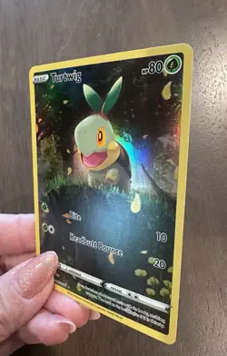 Turtwig GG31/GG70 Crown Zenith Gallery Holo NM Pokemon Card - Image 3