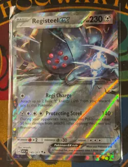 Registeel ex 145/217 Me: Ascended Heroes Holo Pokemon TCG - Image 1