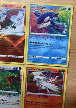 Pokemon Radiant, Amazing Rare Lot. Charizard, Rayquaza, Reshiram, Kyogre - Image 3