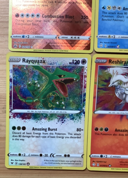 Pokemon Radiant, Amazing Rare Lot. Charizard, Rayquaza, Reshiram, Kyogre - Image 4