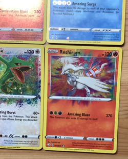 Pokemon Radiant, Amazing Rare Lot. Charizard, Rayquaza, Reshiram, Kyogre - Image 5
