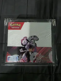 Pokemon Destined Rivals Booster Box - Sealed Stackable Acrylic Case Included - Image 1