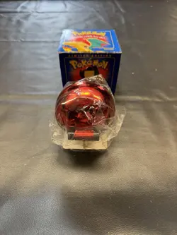 Burger King Pokemon Gold Plated Card Charizard Sealed in Original Pokeball & Box - Image 5