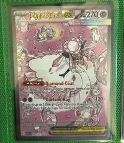 Mega Diancie ex 282/217 Special Illustration Rare Ascended Heroes Pokemon NM - Image 1