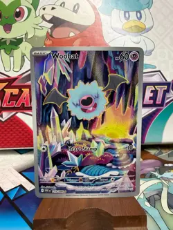 Woobat 119/086 Illustration Rare - White Flare English - Pokemon TCG -SHIPS FAST - Image 1