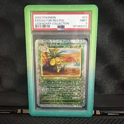 Pokemon Exeggutor Legendary Coll. Reverse Holo Rare #23 PSA 9 Mint See Pics - Image 1