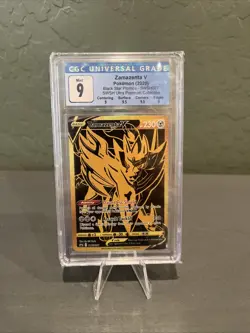 Zamazenta v SWSH077 Black Star SWSH Promo Pokemon TCG Graded - Image 1