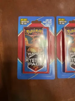 (2) Pokemon Mystery Platinum Pack Walgreens Chase Pack Seeded 1:10 Charizard - Image 2