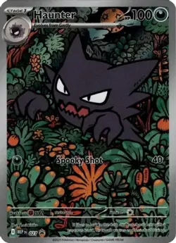 Haunter 027 Holo Illustration Rare ME: Mega Evolution Promo Pokemon NM/M - Image 4