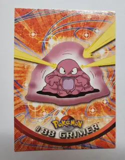 Grimer Topps 2000 Pokemon TV Animation Edition #88 Blue Logo NM/MT - Image 1