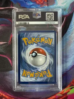 2025 POKEMON DESTINED RIVALS ILLUSTRATION RARE #203 TEAM ROCKET'S MEOWTH PSA 9 - Image 2