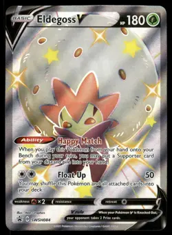 ELDEGOSS V SWSH084 HOLOFOIL PROMO SWORD & SHIELD PROMO POKEMON NM - Image 2