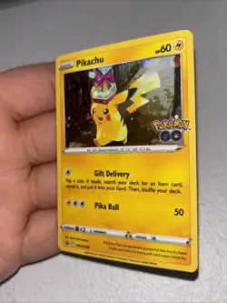 Pikachu SWSH234 Cosmos Holo Promo SWSH Black Star Pokemon Birthday Gift - Image 2