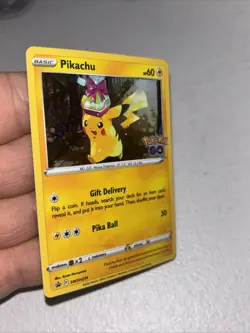 Pikachu SWSH234 Cosmos Holo Promo SWSH Black Star Pokemon Birthday Gift - Image 5