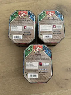 POKEMON 2015 HOENN POWERS COLLECTOR TIN EMPTY BLAZIKEN SWAMPERT SCEPTILE LOT 3 - Image 2