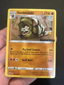 2021 Pokemon TCG Sandaconda #082/163 Battle Styles Gamestop Promo - Image 1