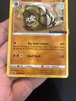 2021 Pokemon TCG Sandaconda #082/163 Battle Styles Gamestop Promo - Image 3