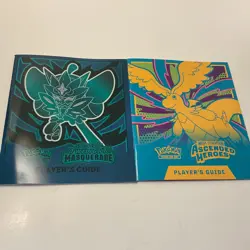 Pokemon TCG Scarlet & Violet Twilight Masquerade & Ascended Player's Guide Book - Image 2