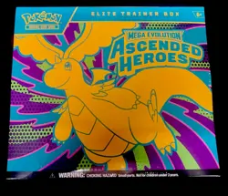 Pokemon Mega Evolution Ascended Heroes Elite Trainer Box Sealed New ETB US - Image 1