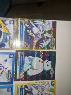 Digimon Cards Vintage Lot + Topps Fotball Cards Lot + yugioh Cards Lot Lp-Hp - Image 2