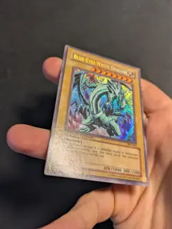 Yugioh Blue-Eyes White Dragon BPT-003 Secret Rare LP! - Image 5