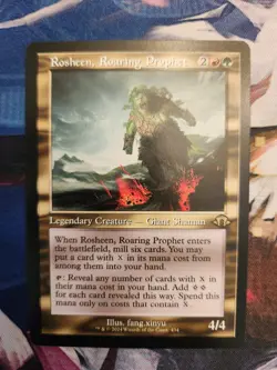 MTG MH3 - Rosheen, Roaring Prophet (Retro Border) NM - Image 1