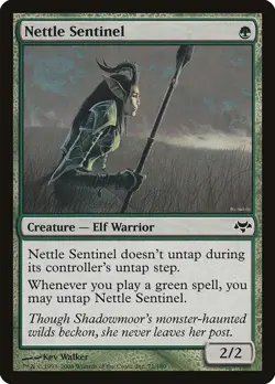 MTG Nettle Sentinel ** Eventide ** English - Image 1