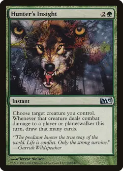 MTG Hunter's Insight ** Magic 2012 ** English - Image 1