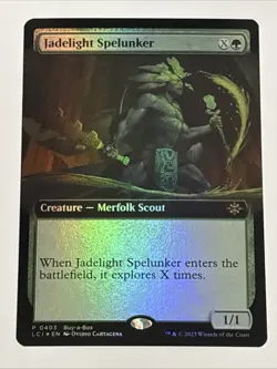 MTG Buy-A-Box Promos Jadelight Spelunker Foil 0403 NM - Image 1