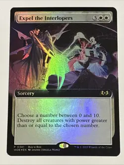 MTG Buy-A-Box Promos Expel the Interlopers Foil 0381 NM - Image 1