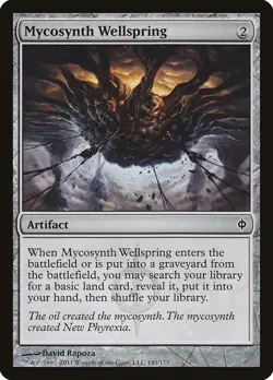 MTG Mycosynth Wellspring ** New Phyrexia ** English - Image 1