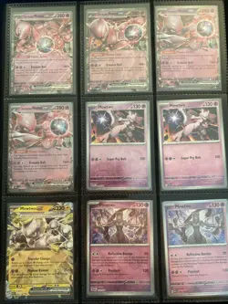 Pokemon TCG Mewtwo Card Lot 17 Cards - Image 2