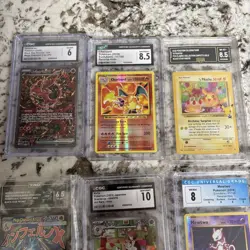 Vintage Pokemon Card Lot PSA/CGC Slabs Mewtwo Charizard Zapdos + Holos - Image 3