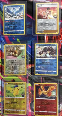 Pokemon Go English NM Reverse Holos Card Lot Of 18 - Image 2