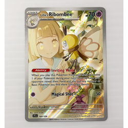 Pokemon Card - Lillie's Ribombee Journey Together 164/159 Illustration Rare - Image 3