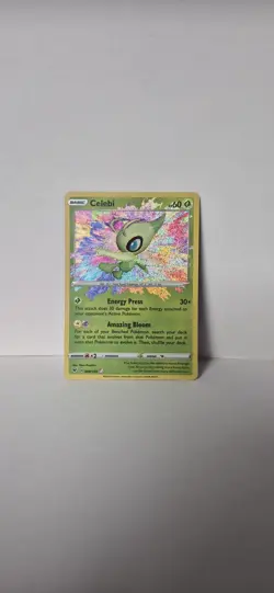 Celebi Holo Pokemon TCG Card 009/185 Vivid Voltage Amazing Rare NM Condition - Image 1